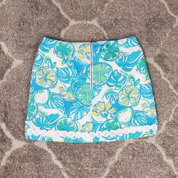 SOLD Lilly Pulitzer Sweet  Sour Marigold Skorts Sz - Picture 3 of 14